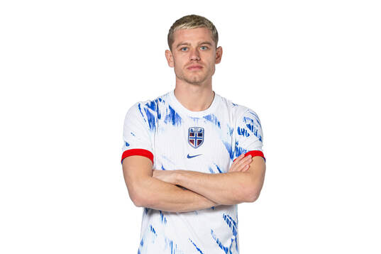Julian Ryerson of the Norwegian national football team