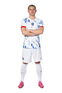Julian Ryerson of the Norwegian national football team