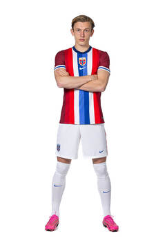 Marcus Holmgren Pedersen of the Norwegian national football