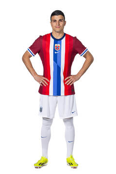 Mohamed Elyounoussi of the Norwegian national football team