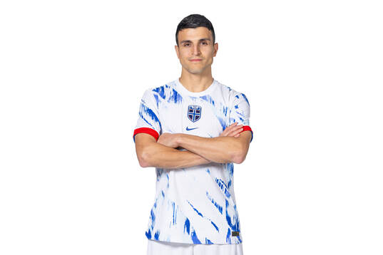 Mohamed Elyounoussi of the Norwegian national football team
