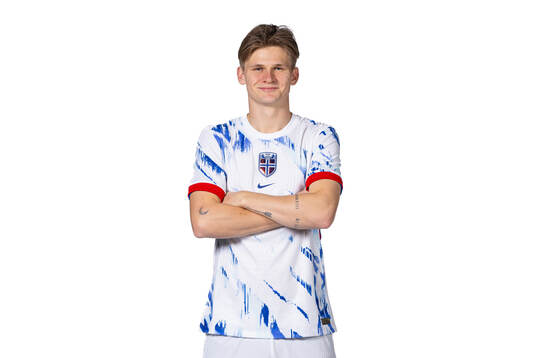 David Møller Wolfe of the Norwegian national football team