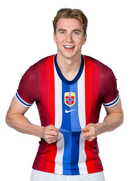 Kristian Thorstvedt of the Norwegian national football team