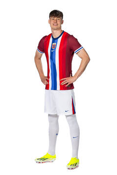 Jørgen Strand Larsen of the Norwegian national football