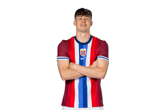 Jørgen Strand Larsen of the Norwegian national football