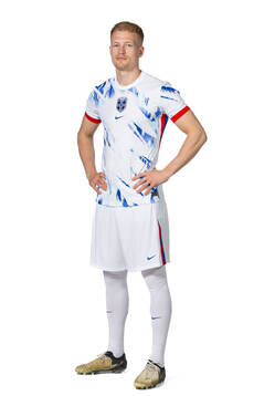 Andreas Hanche-Olsen of the Norwegian national football