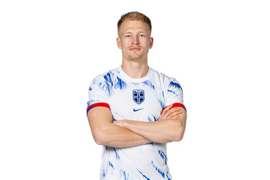 Andreas Hanche-Olsen of the Norwegian national football