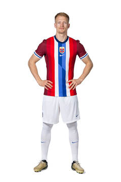 Andreas Hanche-Olsen of the Norwegian national football