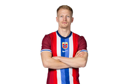 Andreas Hanche-Olsen of the Norwegian national football