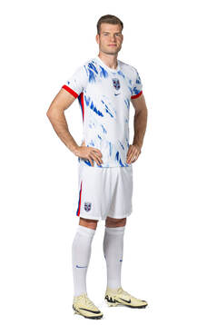 Alexander Sørloth of the Norwegian national football team