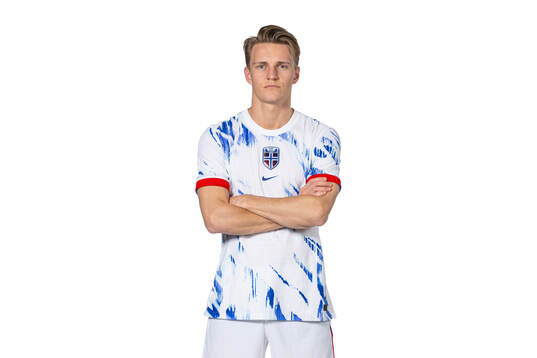 Martin Ødegaard of the Norwegian national football team