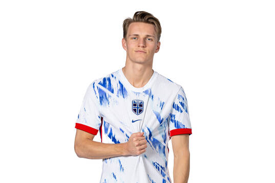 Martin Ødegaard of the Norwegian national football team