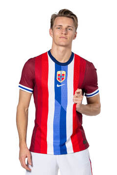 Martin Ødegaard of the Norwegian national football team