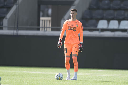 Häckens målvakt Johan Brattberg