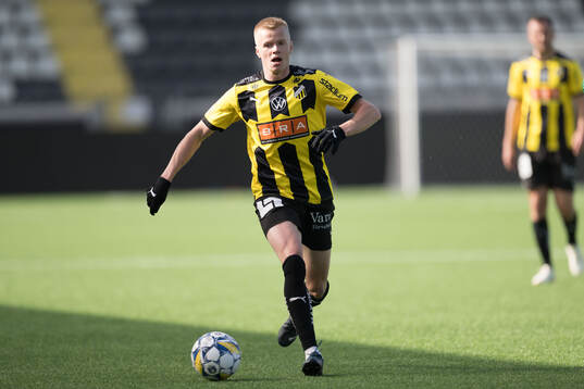 Under träningsmatchen mellan Häcken och Naestved