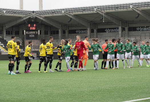 Inför träningsmatchen mellan Häcken och Naestved