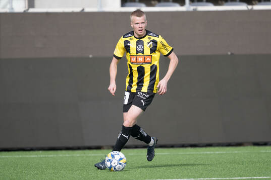 Under träningsmatchen mellan Häcken och Naestved