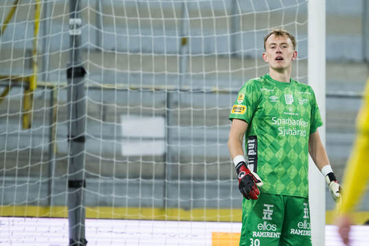 Elfsborgs målvakt Marcus Bundgaard Sörensen