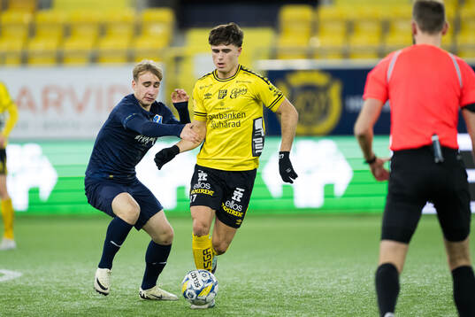 Halmstads Måns Andersson och Elfsborgs Besfort Zeneli