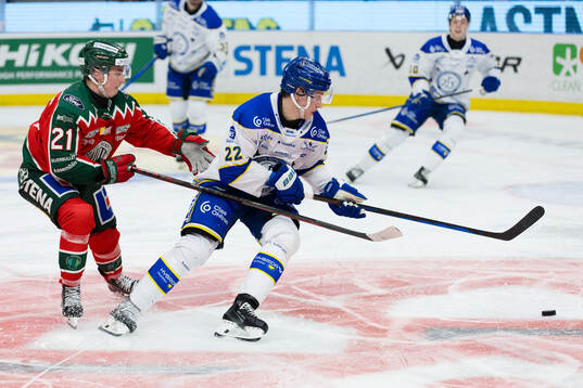 Frölundas Henrik Tömmernes och Leksands Marcus Karlberg