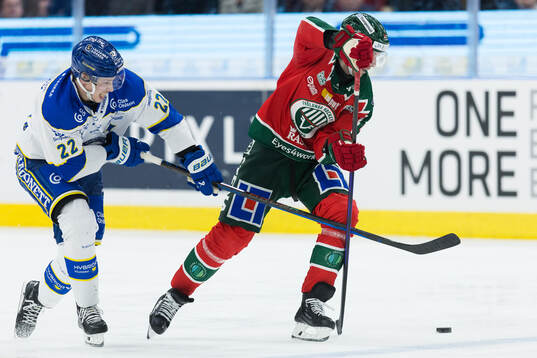 Leksands Lukas Vejdemo och Frölundas Henrik Tömmernes