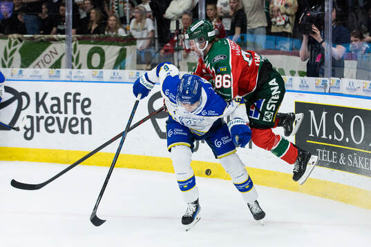 Leksands Alexander Lundqvist och Frölundas Erik Thorell