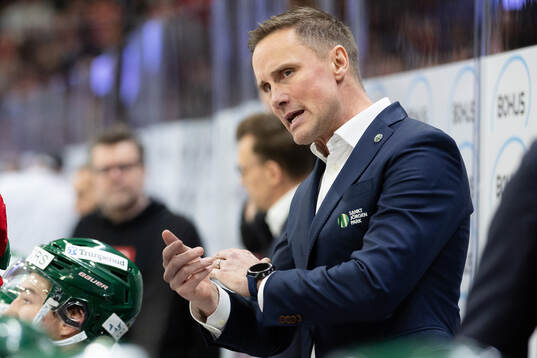 Frölundas tränare Roger Rönnberg
