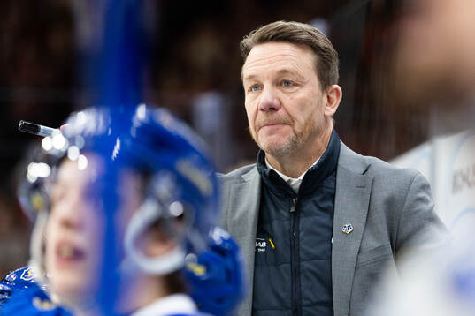 Leksands tränare Charles Berglund