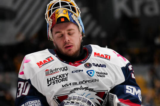 Linköpings målvakt Hugo Hävelid