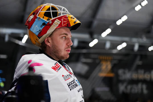 Linköpings målvakt Hugo Hävelid