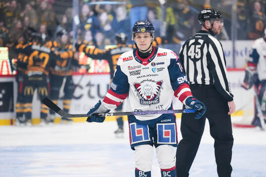 Linköpings Arvid Costmar deppar