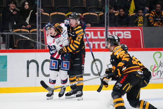 Linköpings Arvid Costmar och Skellefteås Elias Salomonsson