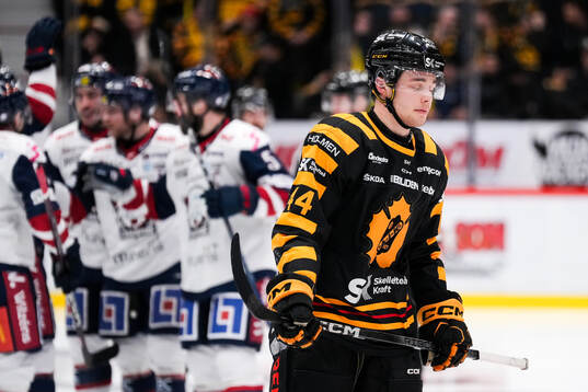 Skellefteås Elias Salomonsson deppar