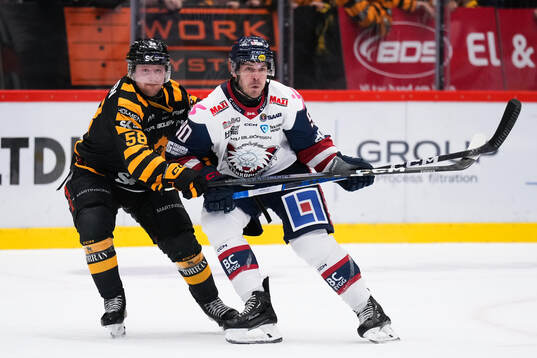Skellefteås Oskar Nilsson och Linköpings Lance Bouma
