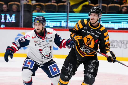 Linköpings Jesper Pettersson och Skellefteås Oscar