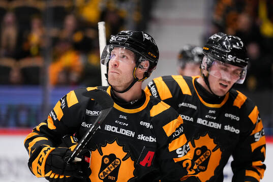 Skellefteås Oscar Lindberg och Max Lindholm deppar