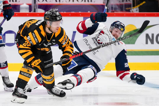 Skellefteås Oscar Lindberg och Linköpings William Worge