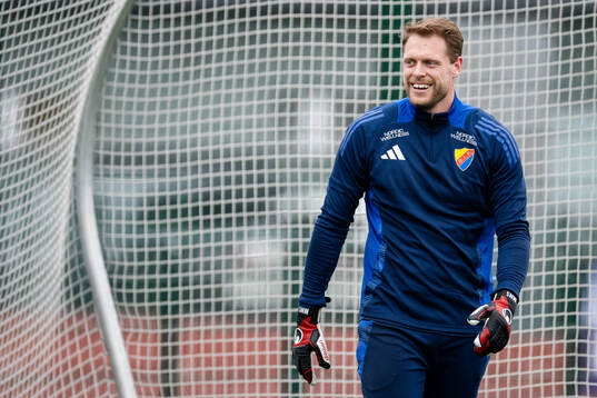 Djurgårdens målvakt Malkolm Nilsson Säfqvist