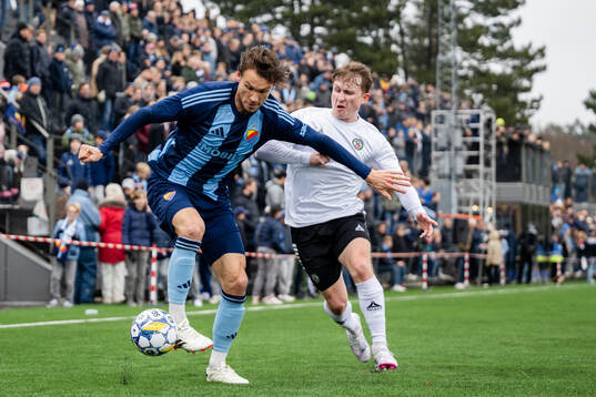 Djurgårdens Albin Ekdal och Örebros Victor Backman