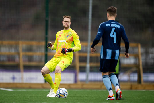 Djurgårdens målvakt Malkolm Nilsson Säfqvist
