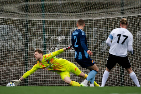 Djurgårdens målvakt Malkolm Nilsson Säfqvist