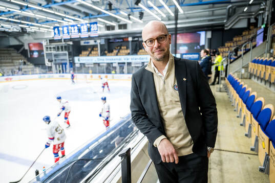 Oskarshamns sportchef Oskar Alsenfelt