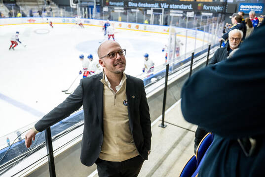Oskarshamns sportchef Oscar Alsenfelt