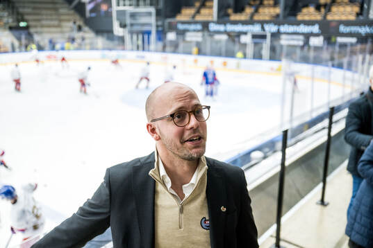 Oskarshamns sportchef Oscar Alsenfelt