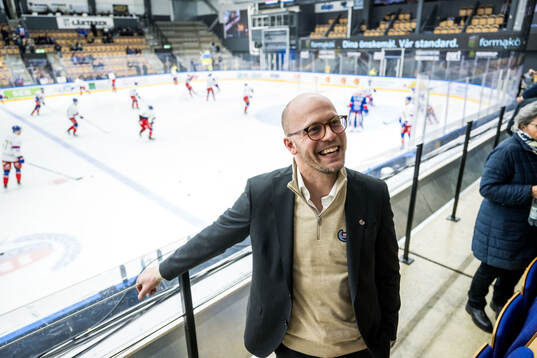 Oskarshamns sportchef Oscar Alsenfelt