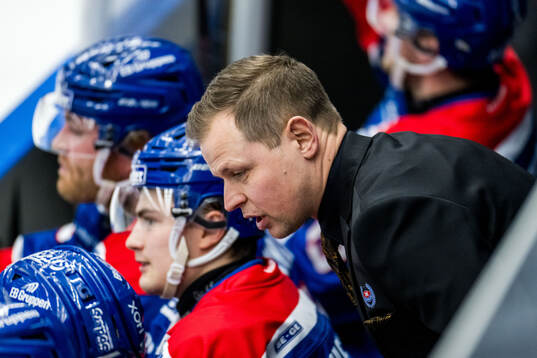 Oskarshamns tränare Martin Filander
