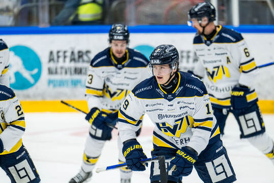 HV71s Henrik Borgström jublar