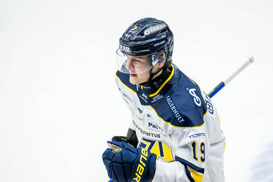 HV71s Henrik Borgström jublar