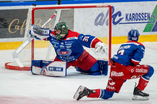 Oskarshamns målvakt Tomas Rydén