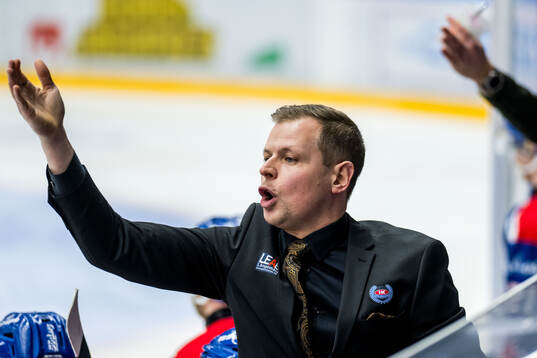 Oskarshamns tränare Martin Filander